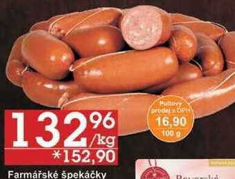Jip Farmářské špekáčky, 100 g nabídka