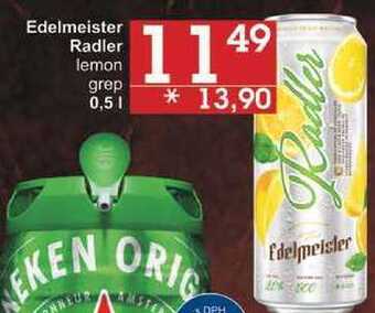 Jip Edelmeister radler lemon, 0,5 l nabídka