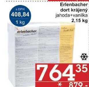 Jip Erlenbacher dort krájený jahoda+vanilka, 2,15 kg nabídka