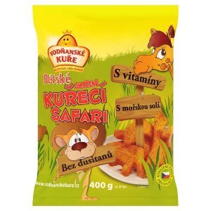 Jip Vodňanské kuře smažené kuřecí dětské safari 400g nabídka