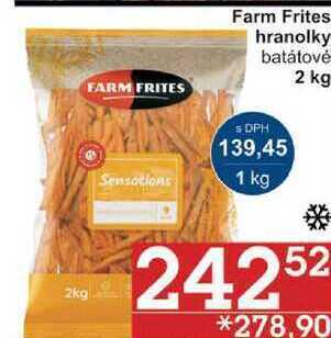 Jip Farm frites hranolky batátové, 2 kg nabídka