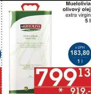 Jip Muelolivia olivový olej extra virgin, 5 l nabídka