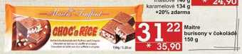 Maitre burisony v čokoládě, 150 g