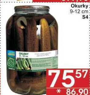 Jip Gastro okurky, 9-12 cm s4 nabídka