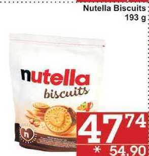 Jip Nutella biscuits, 193 g nabídka