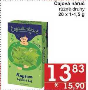 Jip Čajová náruč různé druhy, 20 x 1-1,5 g nabídka