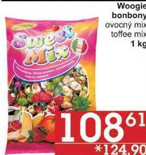 Jip Woogie bonbony ovocný mix, 1 kg nabídka