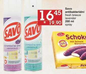 Jip Savo antibakteriální fresh breeze, 200 ml spray nabídka