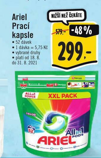 Jip Ariel prací kapsle nabídka