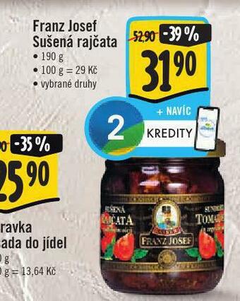 Jip Franz josef sušená rajčata nabídka