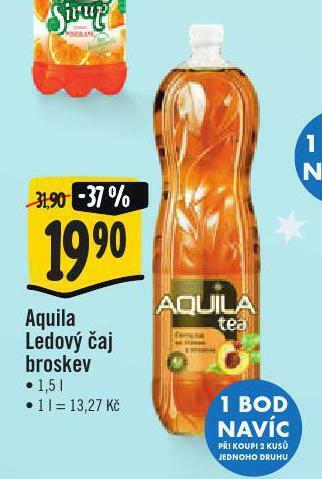 Jip Aquila ledový čaj nabídka