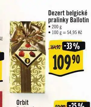 Jip Dezert belgické pralinky nabídka