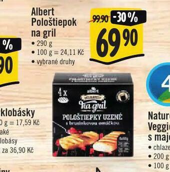 Jip Pološtiepok na gril nabídka