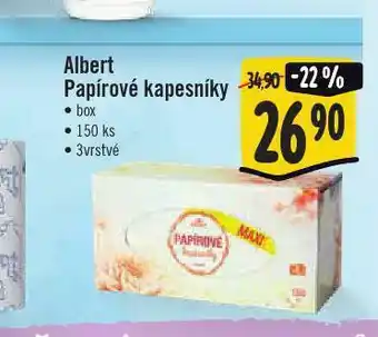 Jip Papírové kapesníky nabídka