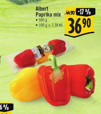 Jip Paprika mix nabídka