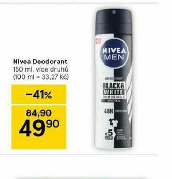 Tesco Nivea deodorant nabídka