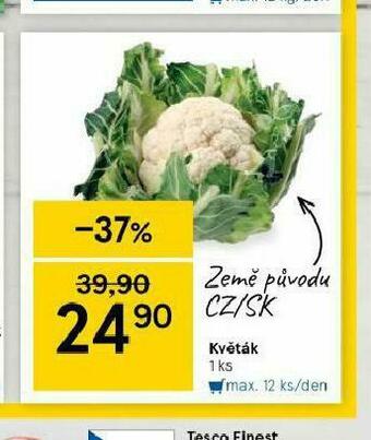 Tesco Květák nabídka