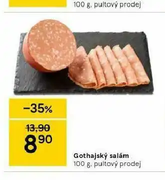 Tesco Gothjaský salám nabídka