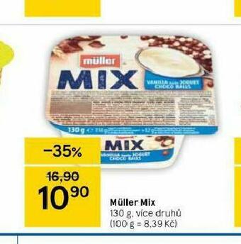 Tesco Müller mix nabídka