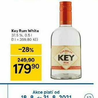 Tesco Key rum white nabídka