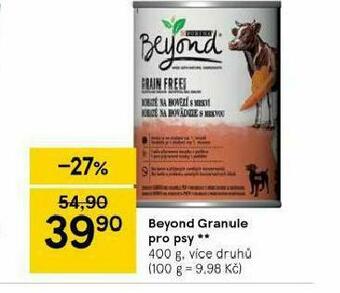 Tesco Beyond granule pro psy nabídka