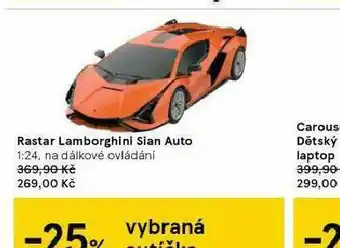 Tesco Rastar lamborghini sian auto nabídka
