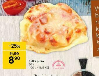 Tesco Bulka pizza nabídka