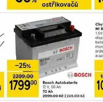 Tesco Bosch autobaterie 45 ah nabídka