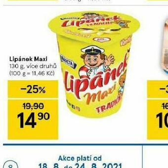Tesco Lipánek maxi nabídka