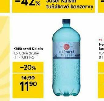 Tesco Kláštorná kalcia nabídka