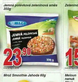 Lidl Jemná polévková zeleninová směs nabídka