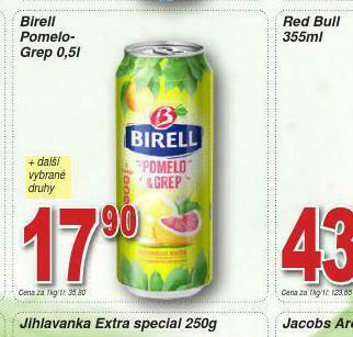 Lidl Birell pomelo-grep nabídka