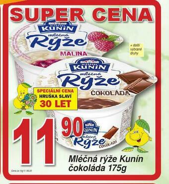 Lidl Mléčná rýže kunín nabídka