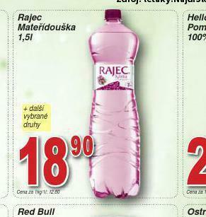 Lidl Rajec mateřídouška nabídka