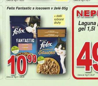 Lidl Felix fantastic s lososem v želé nabídka
