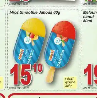 Lidl Mrož smoothie jahoda nabídka