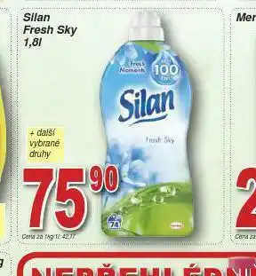 Lidl Silan fresh sky nabídka