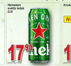 Lidl Pivo heineken nabídka