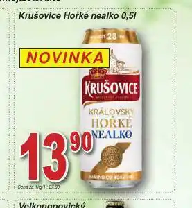 Lidl Pivo krušovice hořké nealko nabídka
