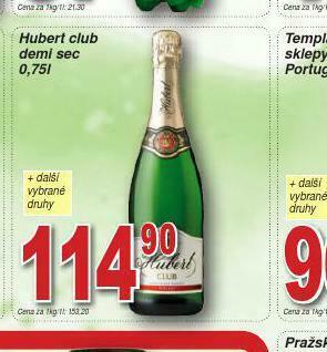 Lidl Hubert club demi sec nabídka