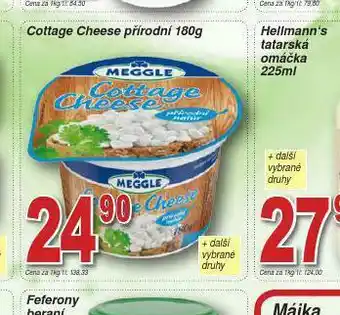 Lidl Cottage cheese přírodní nabídka