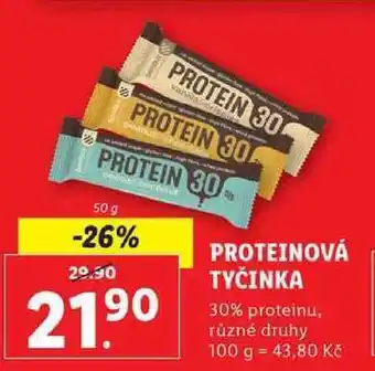 Lidl Proteinová tyčinka, 50 g nabídka