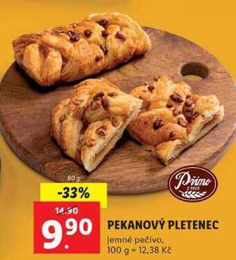 Lidl Pekanový pletenec, 80 g nabídka