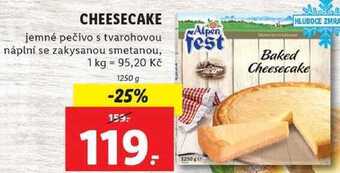 Lidl Cheesecake, 1250 g nabídka