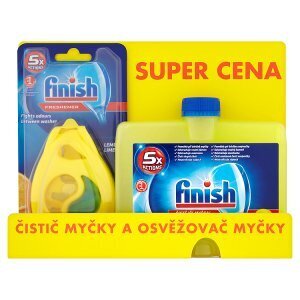 Lidl Finish čistič myčky a osvěžovač myčky lemon nabídka
