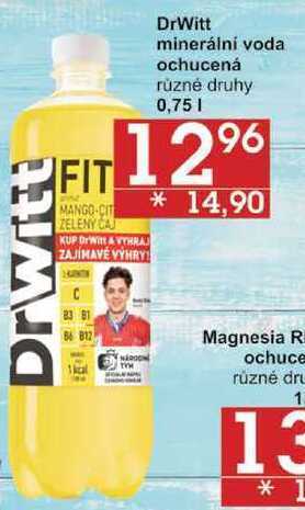 Jip Drwitt minerální voda ochucená různé druhy, 0,75 l nabídka