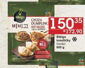 Jip Bibigo knedličky hovězí, 600 g nabídka