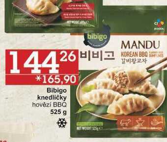 Jip Bibigo knedlíčky hovězí bbq, 525 g nabídka