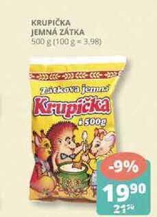 Flop Krupička jemná zátka 500 g nabídka