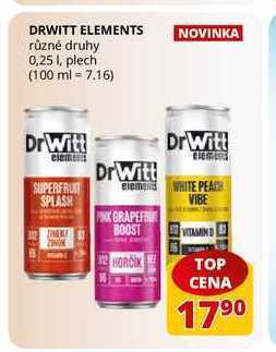Flop Drwitt elements různé druhy 0,25 l, plech nabídka